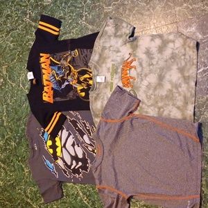 Batman tee shirts boys size 5/6/7